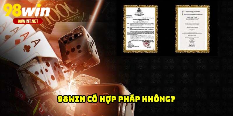 Trang Chủ 29 98WIN có hợp pháp không?