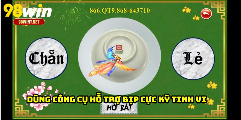 Dùng công cụ hỗ trợ bịp cực kỳ tinh vi