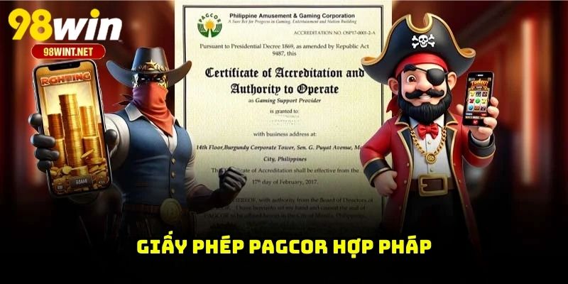 Trang Chủ 20 Giấy phép PAGCOR hợp pháp