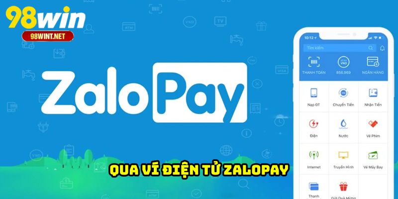 Qua ví điện tử Zalopay