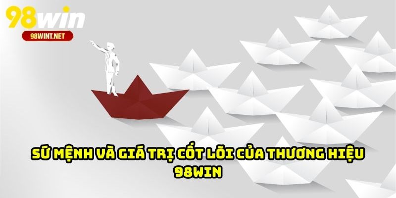 Trang Chủ 18 Sứ mệnh và giá trị cốt lõi của thương hiệu 98WIN